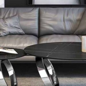 Thanh lý bàn trà sofa kính màu đen