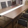 Thanh lý Bàn họp 2m4X1m2 sơn PU